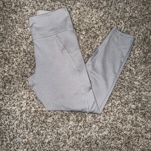 Women's Gray Ankle Leggings